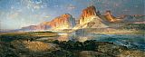 Thomas Moran Nearing Camp on the Upper Colorado River